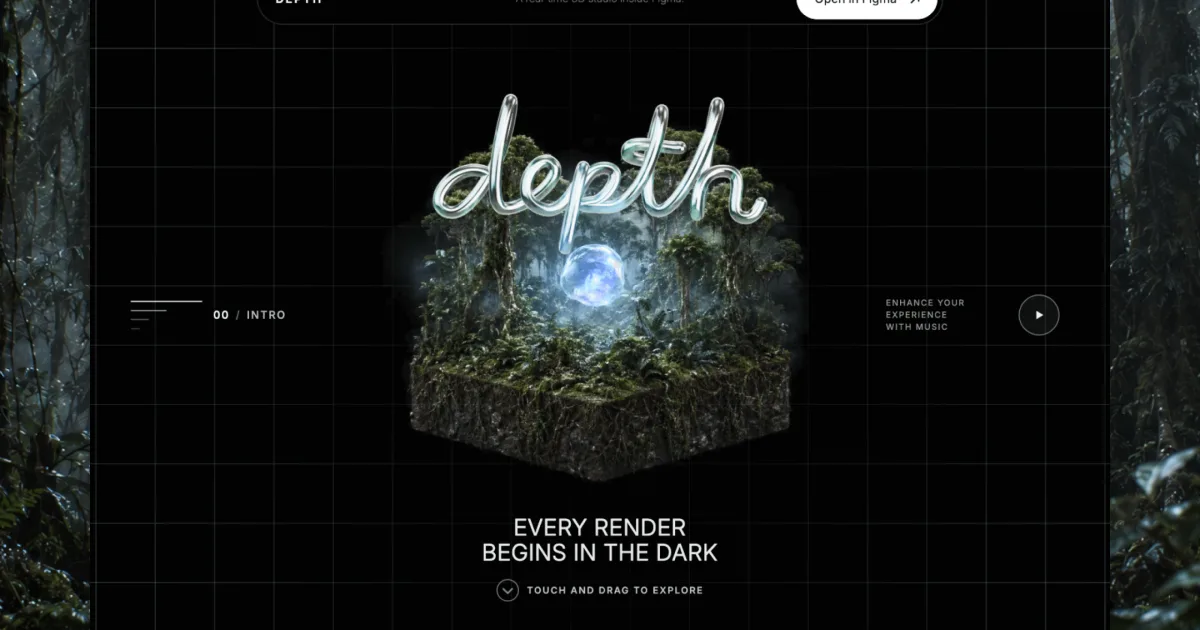 Building Depth: Designing and Developing a 3D Renderer Inside Figma