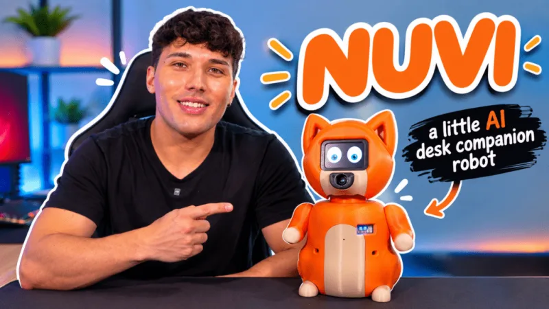 Meet Nuvi: the AI desk companion that goes from Q to cute