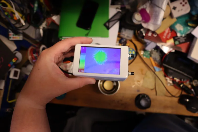 Building a DIY handheld thermal camera for work and play