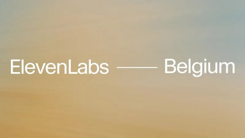 ElevenLabs opens Brussels office and plans to triple its Belgian team
