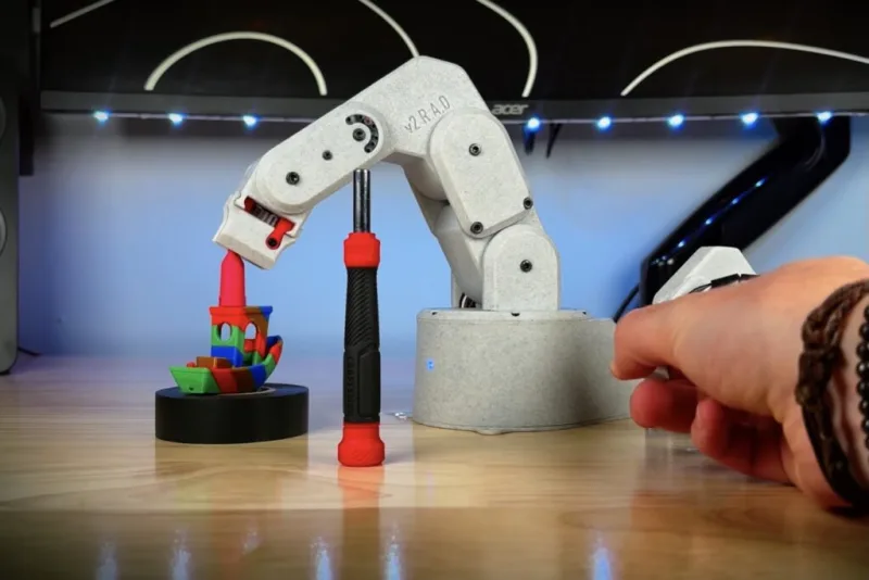 Redesigning a popular robotic arm