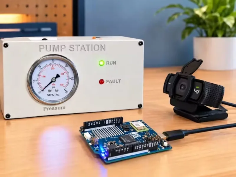 Digitize analog gauge readings with edge AI